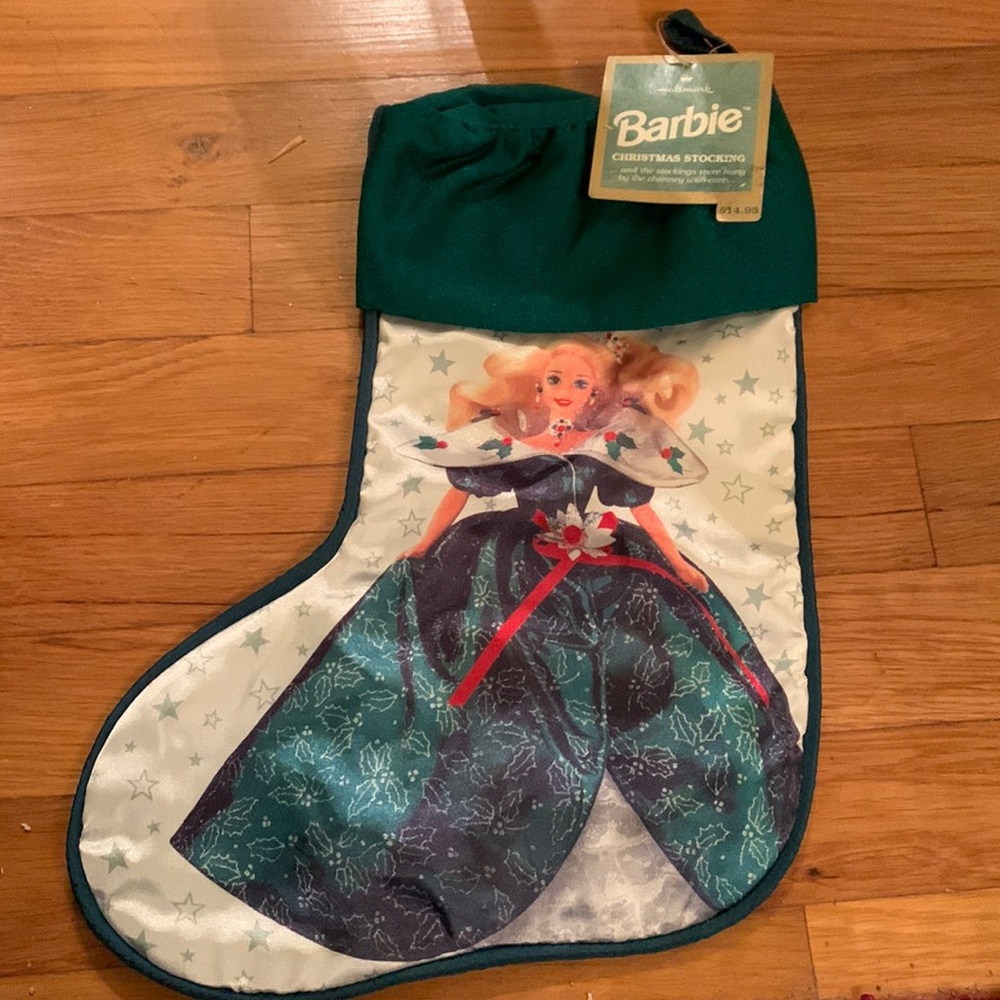Hallmark BARBIE Christmas Stocking